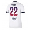Paris Saint-Germain Mika Godts #22 Bortedrakt 2026-27 Kortermet
